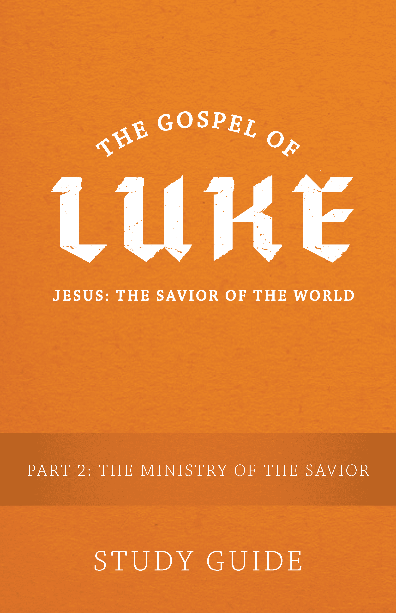Luke Study Guide Part 2 Cover